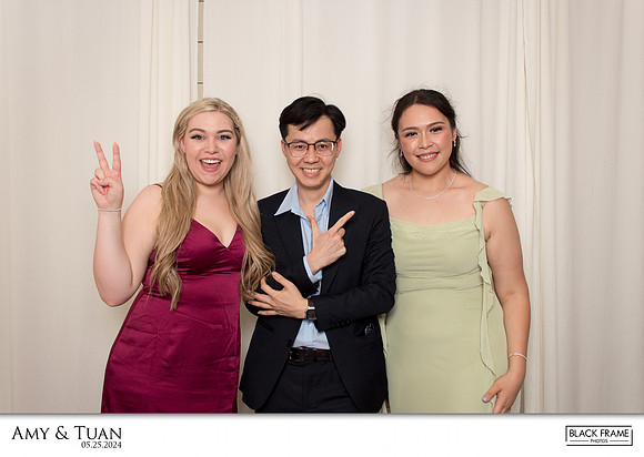 10025 - Amy + Tuan Wedding Photobooth 2024