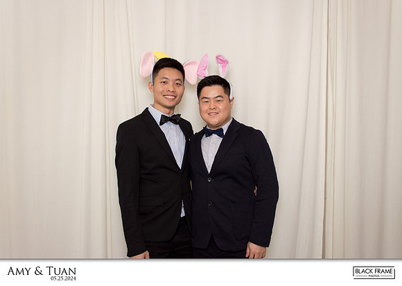 10009 - Amy + Tuan Wedding Photobooth 2024