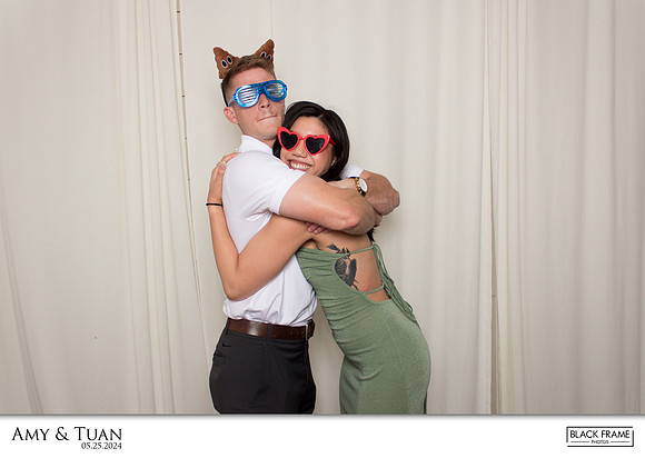 10112 - Amy + Tuan Wedding Photobooth 2024