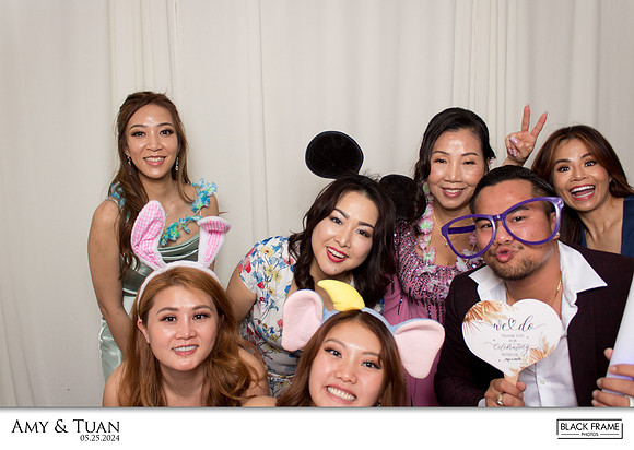 10121 - Amy + Tuan Wedding Photobooth 2024