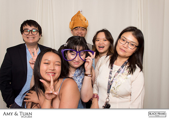 10001 - Amy + Tuan Wedding Photobooth 2024