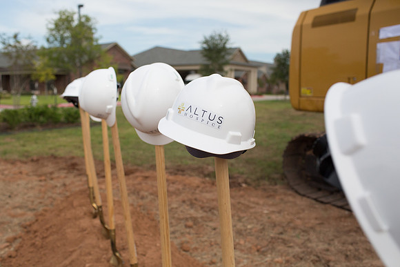 Altus Hospice IPU Groundbreaking 2013