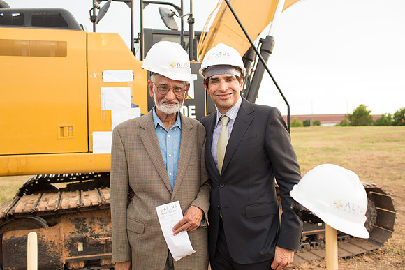 Altus Hospice IPU Groundbreaking 2013