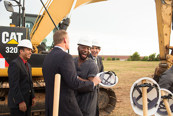 Altus Hospice IPU Groundbreaking 2013