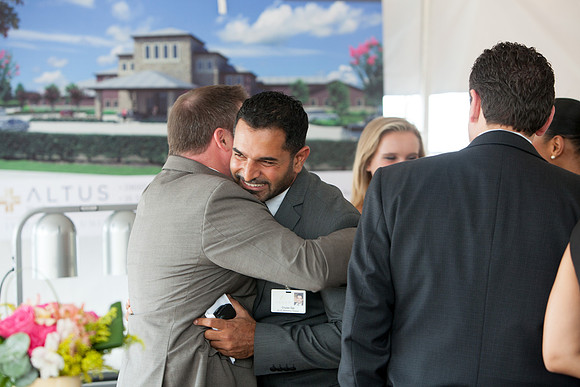 Altus Hospice IPU Groundbreaking 2013