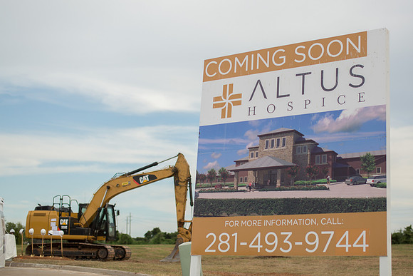 Altus Hospice IPU Groundbreaking 2013