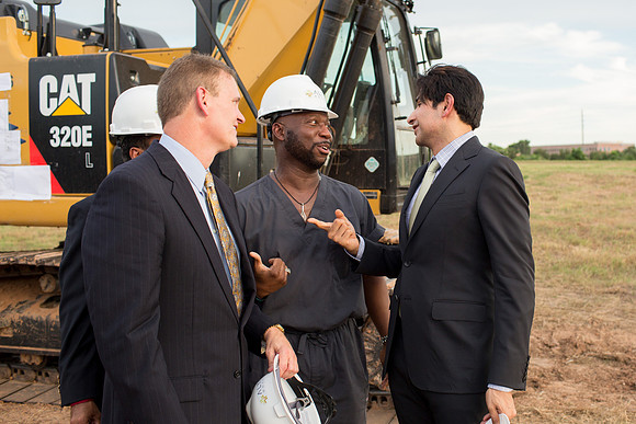 Altus Hospice IPU Groundbreaking 2013