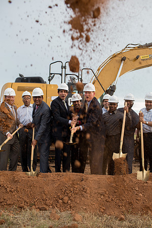 Altus Hospice IPU Groundbreaking 2013