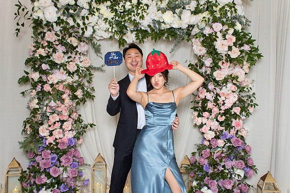 60076 - Tina + Brandon Wedding Photobooth 2025