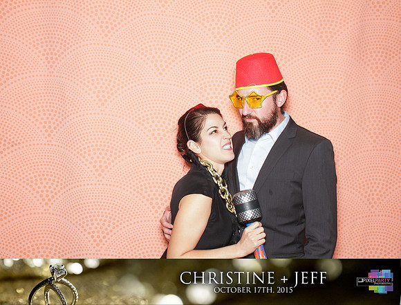 20235 - Christine + Jeff Photobooth