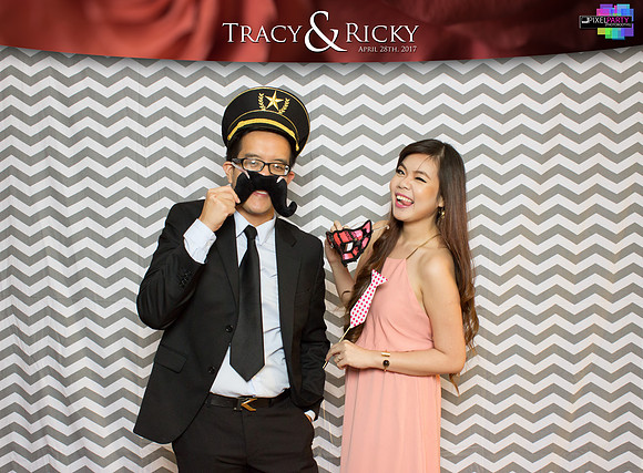 40022 - Tracy + Ricky Wedding Photobooth 2017