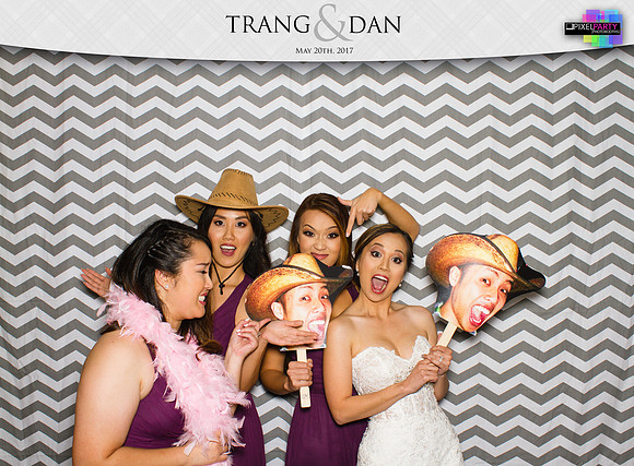30007 - Trang + Dan Wedding Photobooth 2017