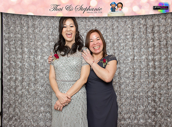30500 - Stephanie + Thai Wedding Photobooth 2018