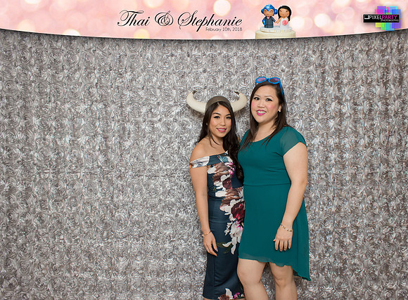 30001 - Stephanie + Thai Wedding Photobooth 2018