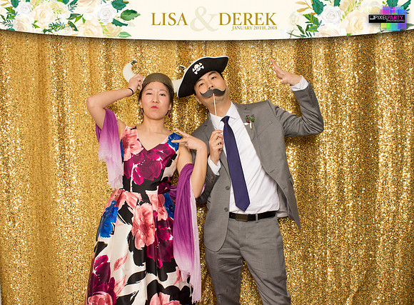 20018 - Lisa + Derek Wedding Photobooth 2018