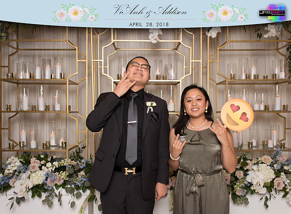 20184 - ViAnh + Addison Wedding Photobooth 2018