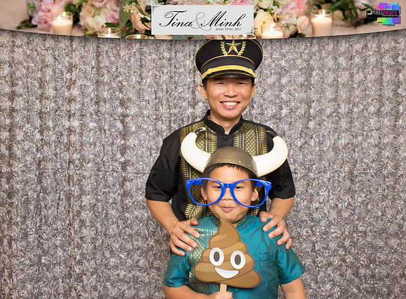 40450 - Tina + Minh Wedding Photobooth 2017