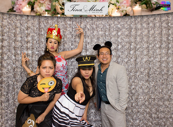 40225 - Tina + Minh Wedding Photobooth 2017