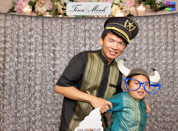 40451 - Tina + Minh Wedding Photobooth 2017