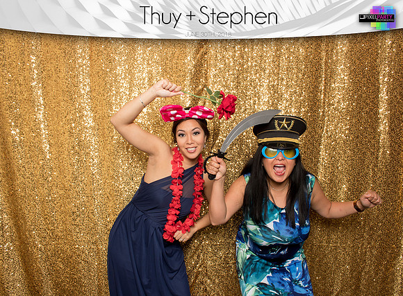 50007 - Thuy + Stephen Wedding Photobooth 2018