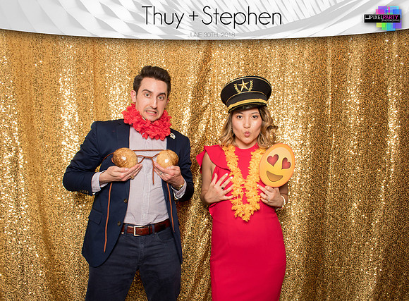 50105 - Thuy + Stephen Wedding Photobooth 2018
