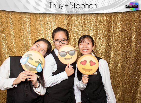 50003 - Thuy + Stephen Wedding Photobooth 2018