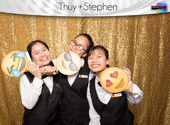 50004 - Thuy + Stephen Wedding Photobooth 2018
