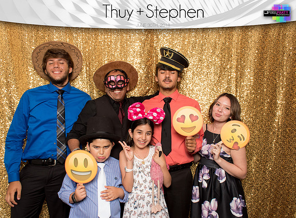50116 - Thuy + Stephen Wedding Photobooth 2018