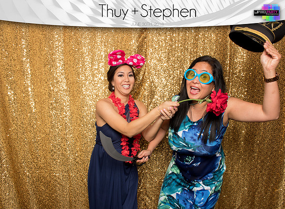 50008 - Thuy + Stephen Wedding Photobooth 2018