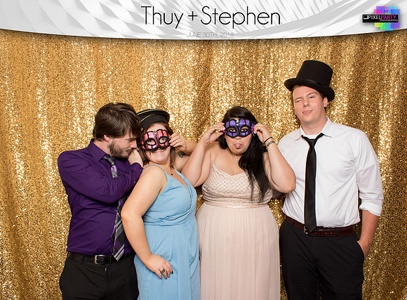 50025 - Thuy + Stephen Wedding Photobooth 2018