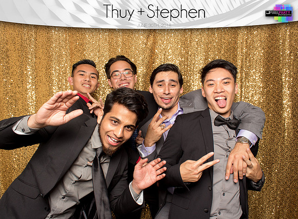 50150 - Thuy + Stephen Wedding Photobooth 2018