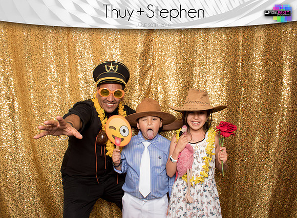 50102 - Thuy + Stephen Wedding Photobooth 2018