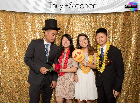 50076 - Thuy + Stephen Wedding Photobooth 2018