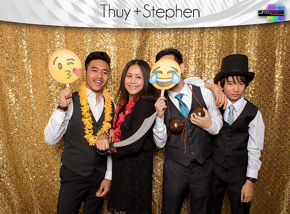 50045 - Thuy + Stephen Wedding Photobooth 2018