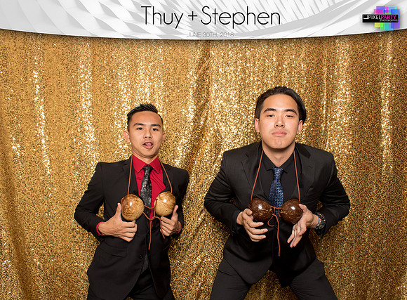 50010 - Thuy + Stephen Wedding Photobooth 2018