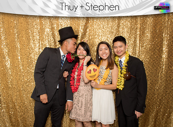 50077 - Thuy + Stephen Wedding Photobooth 2018