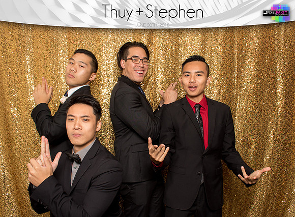 50015 - Thuy + Stephen Wedding Photobooth 2018