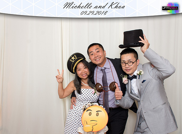 10007 - Michelle + Khoa Wedding Photobooth 2018