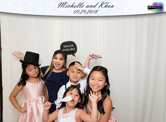 10161 - Michelle + Khoa Wedding Photobooth 2018
