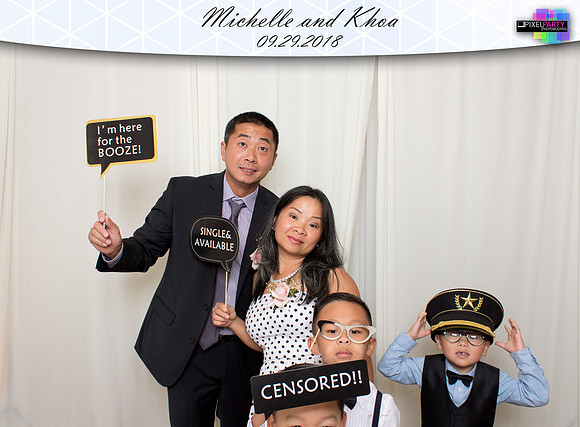 10029 - Michelle + Khoa Wedding Photobooth 2018