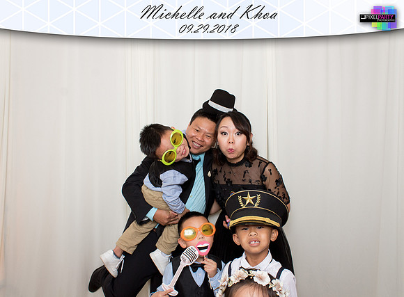 10011 - Michelle + Khoa Wedding Photobooth 2018