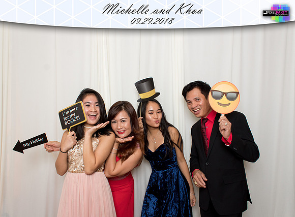 10134 - Michelle + Khoa Wedding Photobooth 2018