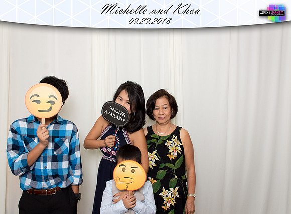 10206 - Michelle + Khoa Wedding Photobooth 2018