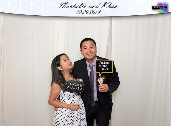10027 - Michelle + Khoa Wedding Photobooth 2018