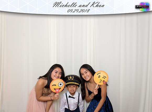 10063 - Michelle + Khoa Wedding Photobooth 2018