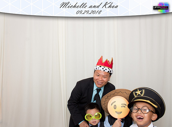 10003 - Michelle + Khoa Wedding Photobooth 2018