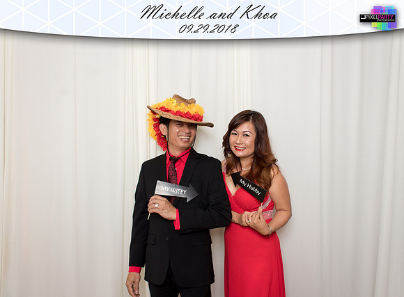 10129 - Michelle + Khoa Wedding Photobooth 2018