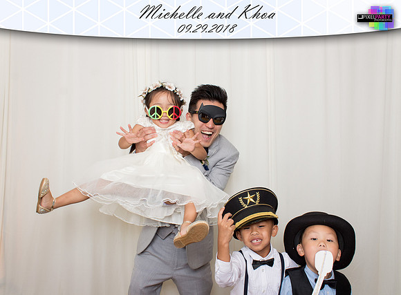 10002 - Michelle + Khoa Wedding Photobooth 2018