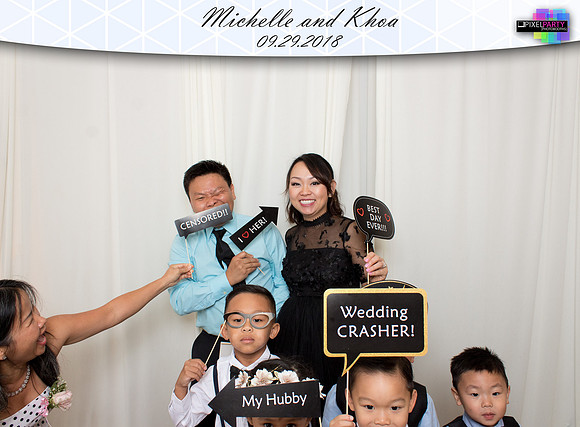 10031 - Michelle + Khoa Wedding Photobooth 2018