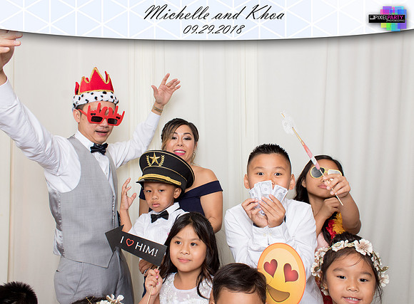 10209 - Michelle + Khoa Wedding Photobooth 2018